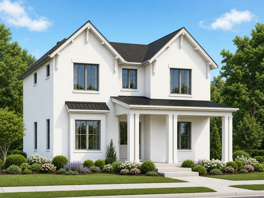 Front exterior of a second Wolff Street custom home in Berkeley